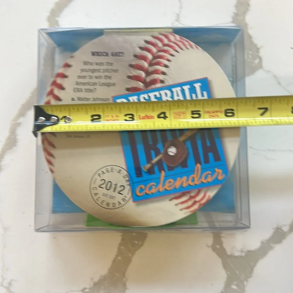 Baseball Trivia Calendar 2012